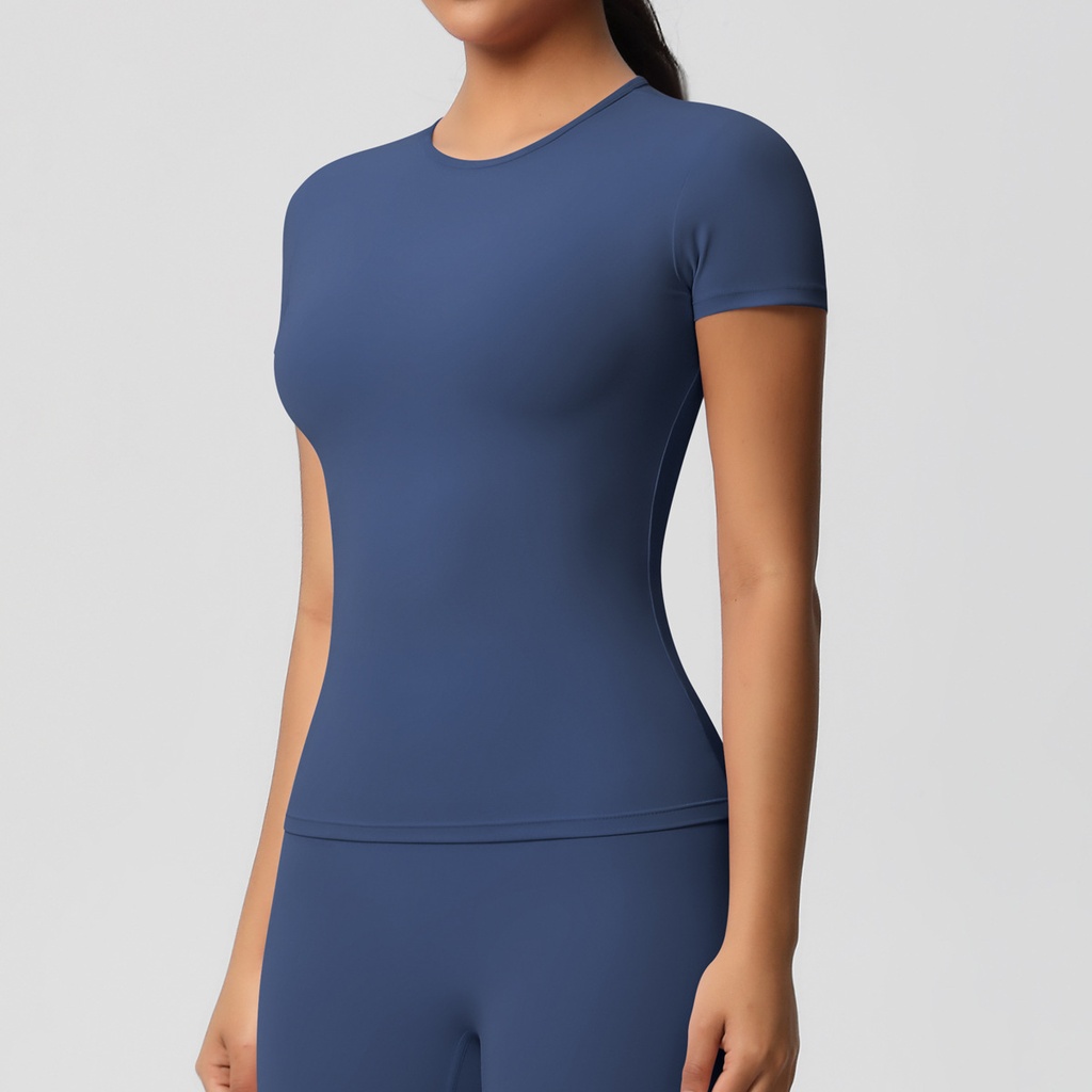 [NS7103] FIT T-SHIRT (NAVY , M)