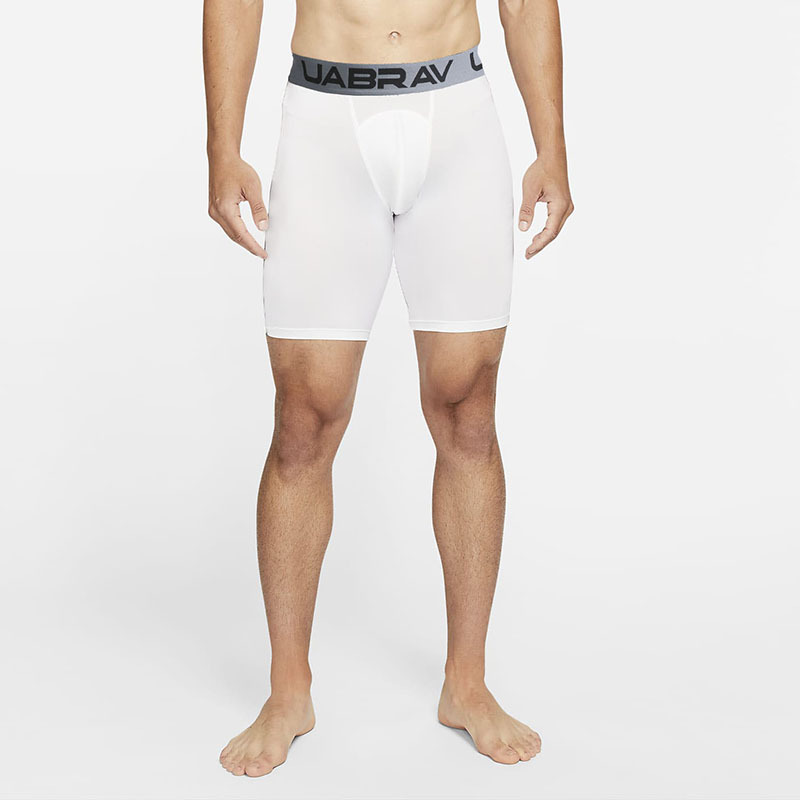 [ZXB2] LEGGINGS SHORT (WHITE , M)