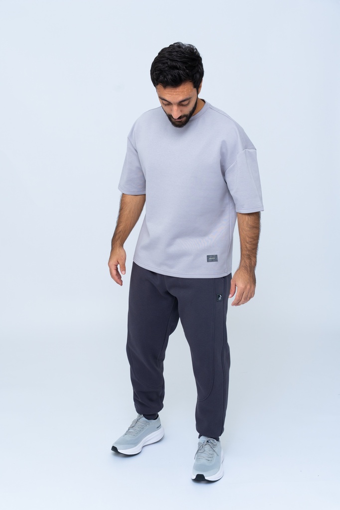[DTC001] بنطال D (رمادي داكن, XL)