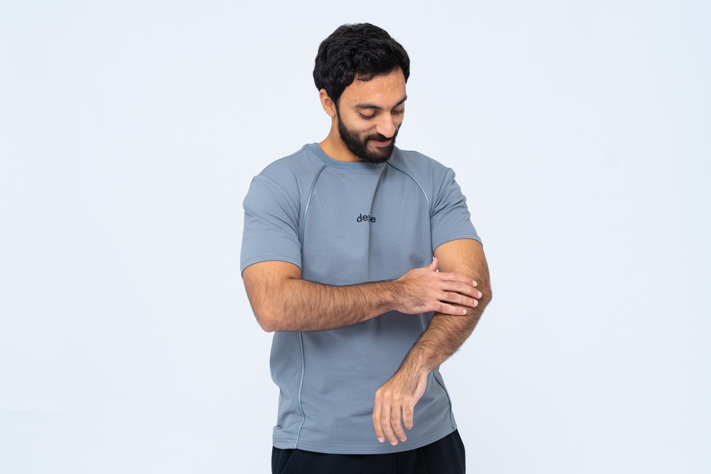 [DNT04] تيشيرت (رمادي, XL)