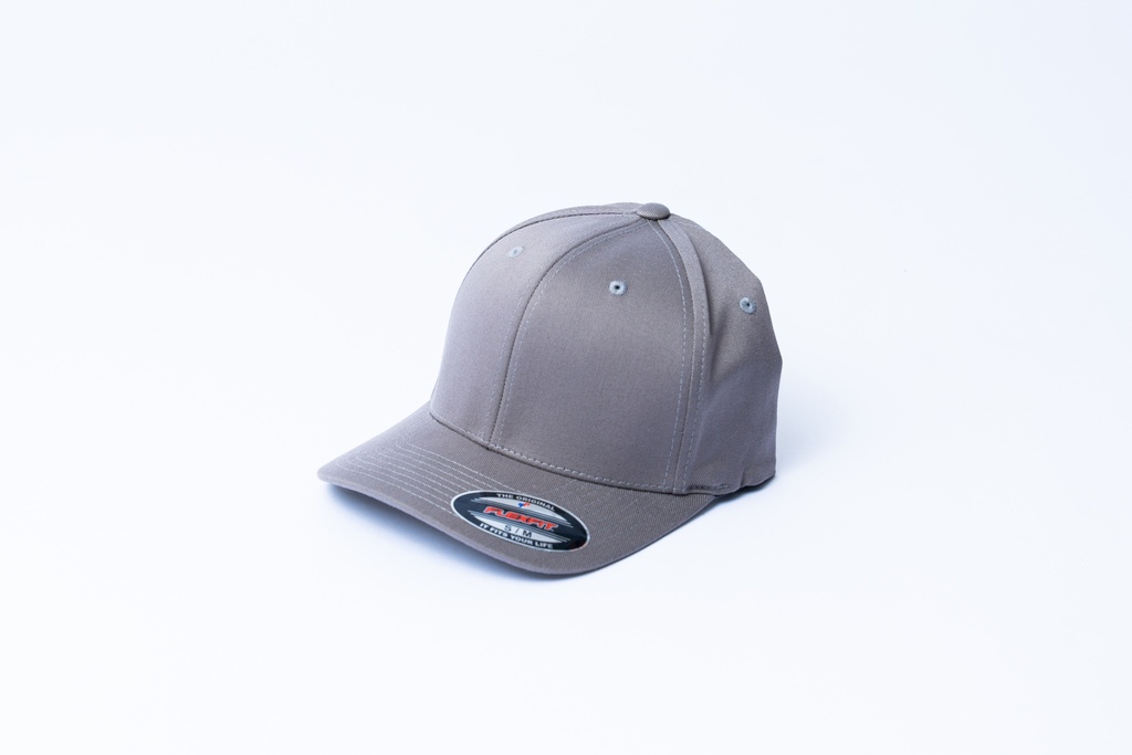[FLEXFIT CAP] قبعة FlexFit (رمادي)
