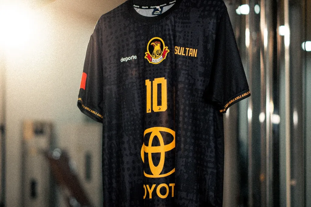 [AL AHLI VOLLEYBALL JERSEY] AL AHLI VOLLEYBALL JERSEY (BLACK , XS)