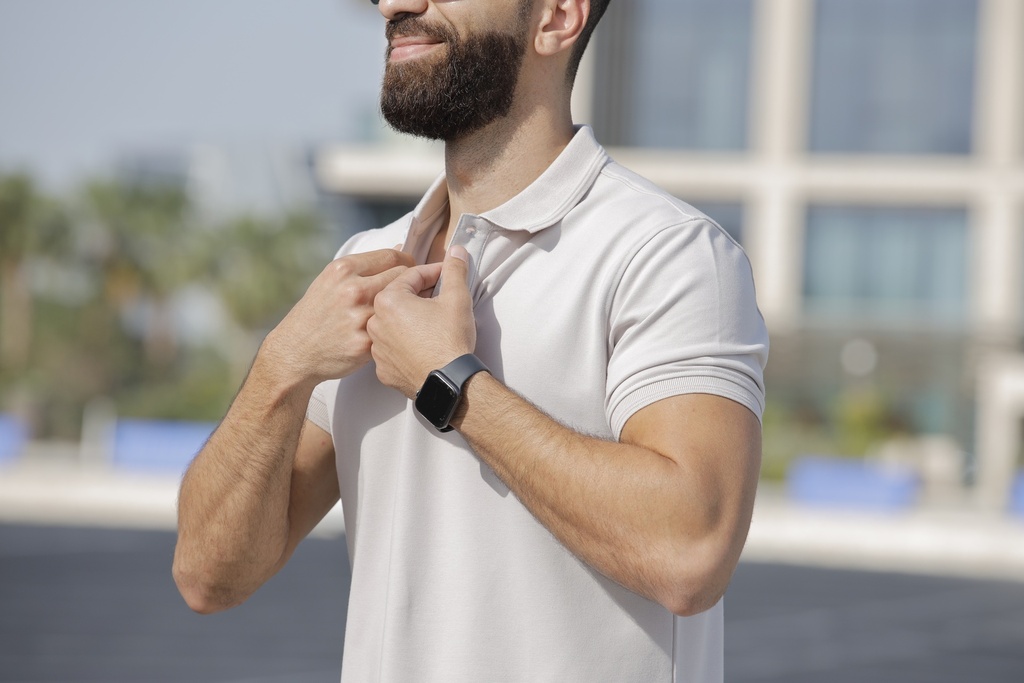 [SCS011] بولو أساسي RM (بيج, M)