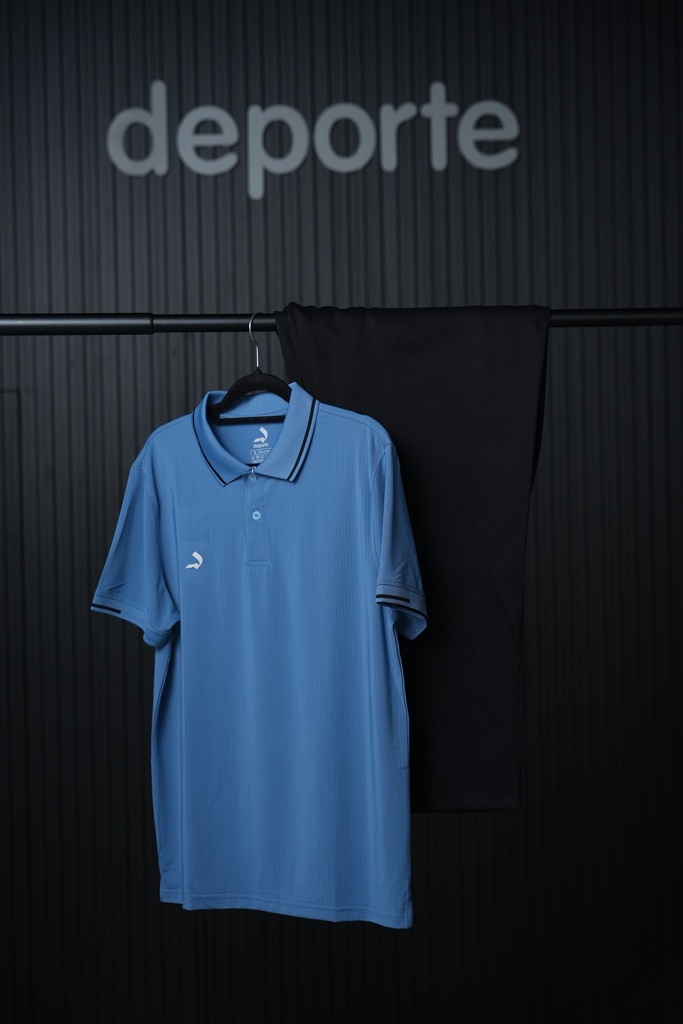 [DEPORTE SPORT POLO] DEPORTE SPORT POLO (S, BLUE )